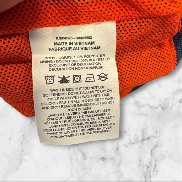 NWT Nike Windrunner Jacket Red Navy Full Zip Hooded Mens XL‎ DA0001-410 - Picture 8 of 10